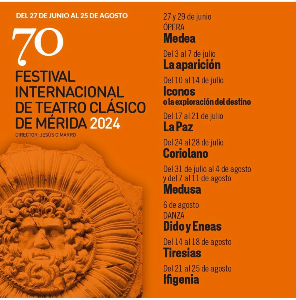 70ª edición del Festival Internacional de Teatro Clásico de Mérida